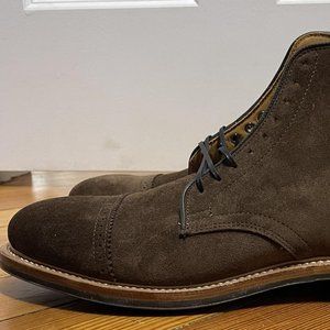 Viberg Service Boots Brown Suede New without box